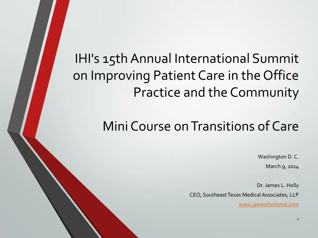 ihi s 15th annual international summit