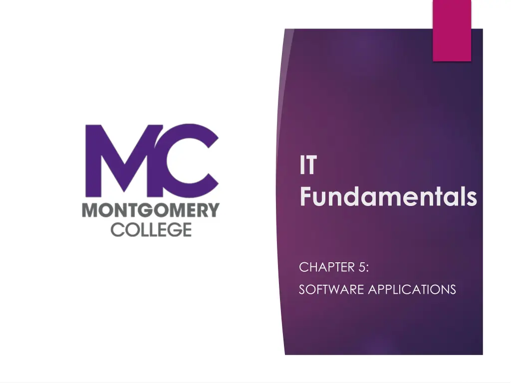 it fundamentals