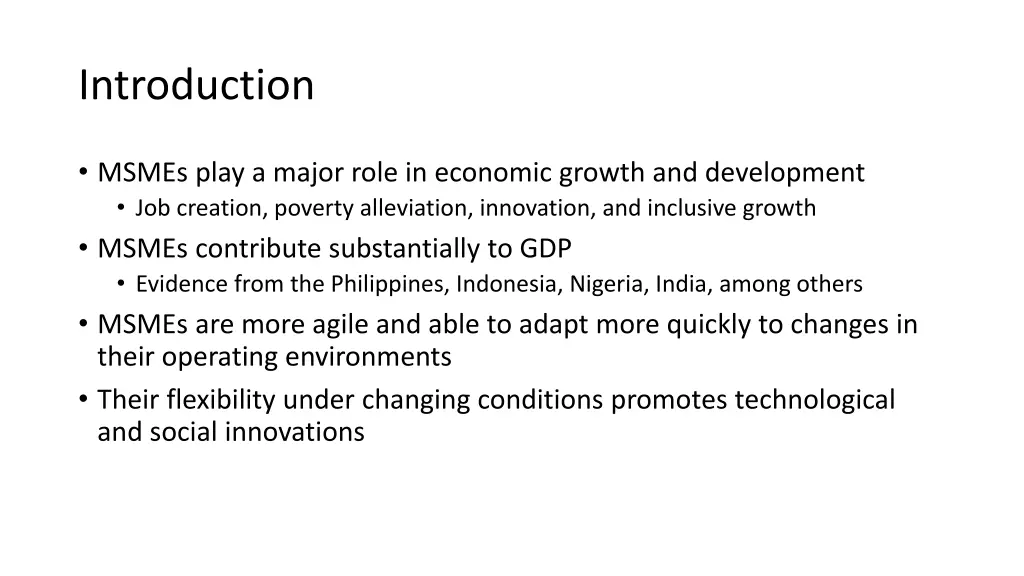 introduction