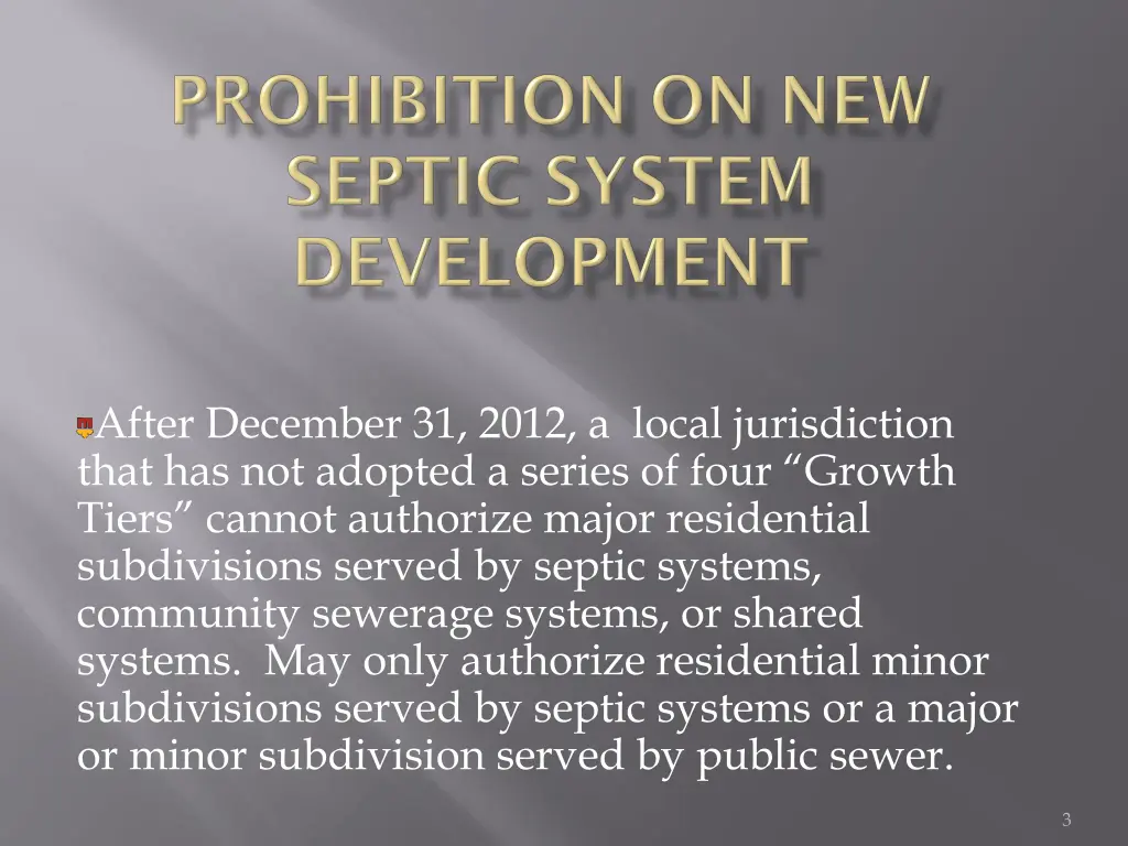 after december 31 2012 a local jurisdiction that
