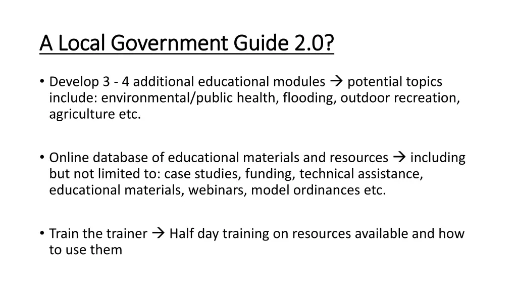 a local government guide 2 0 a local government