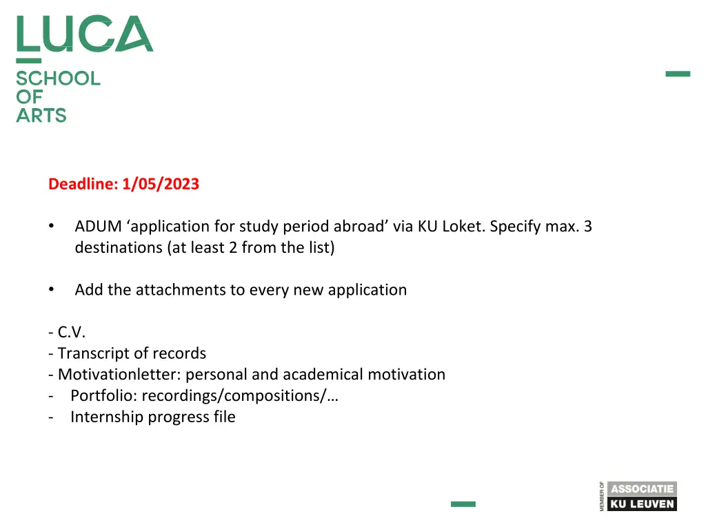 deadline 1 05 2023