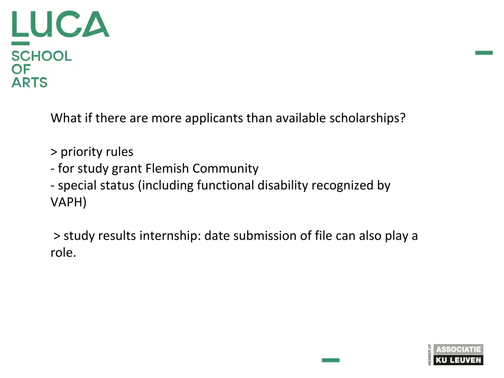 what if there are more applicants than available