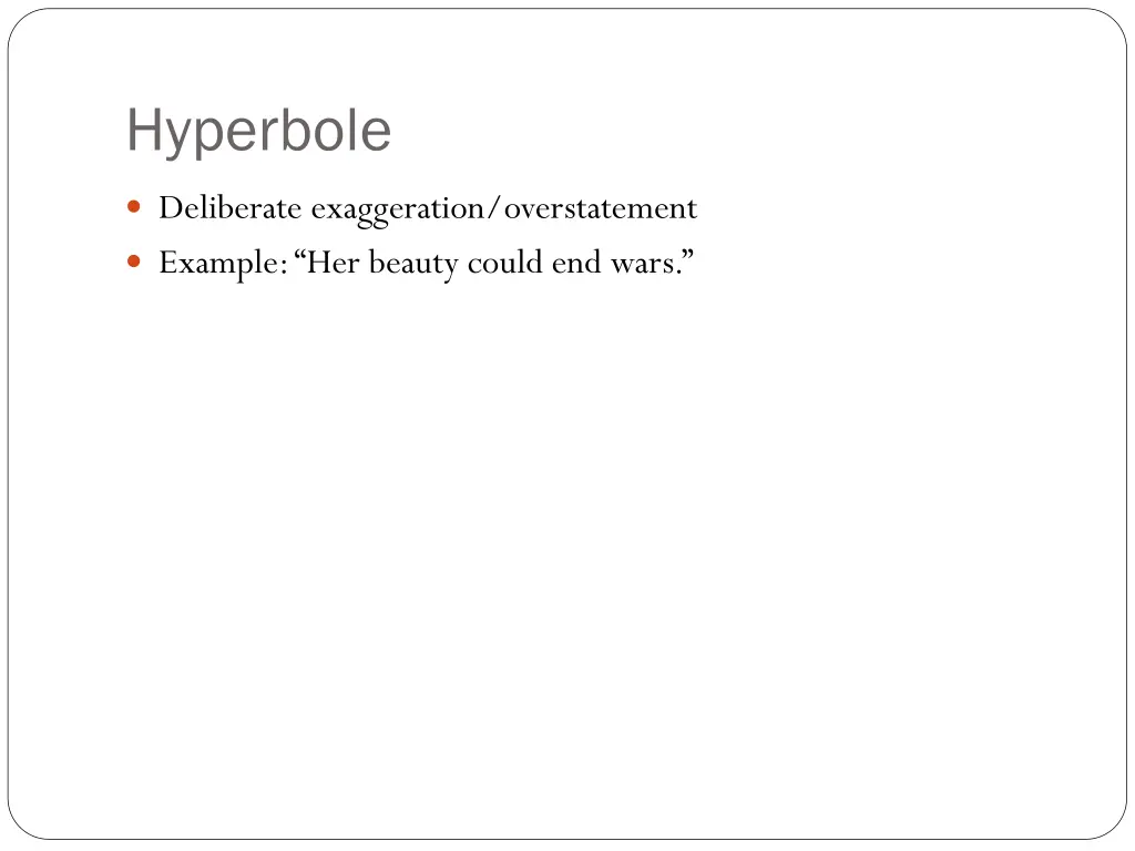 hyperbole