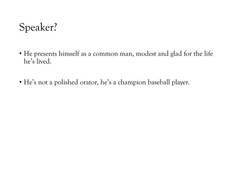 speaker