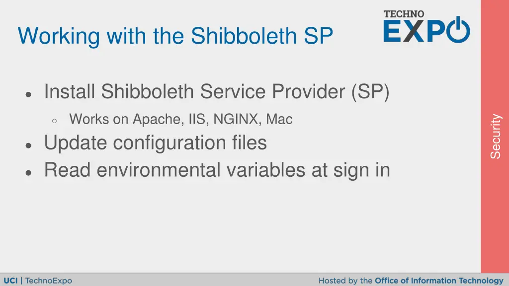 working with the shibboleth sp