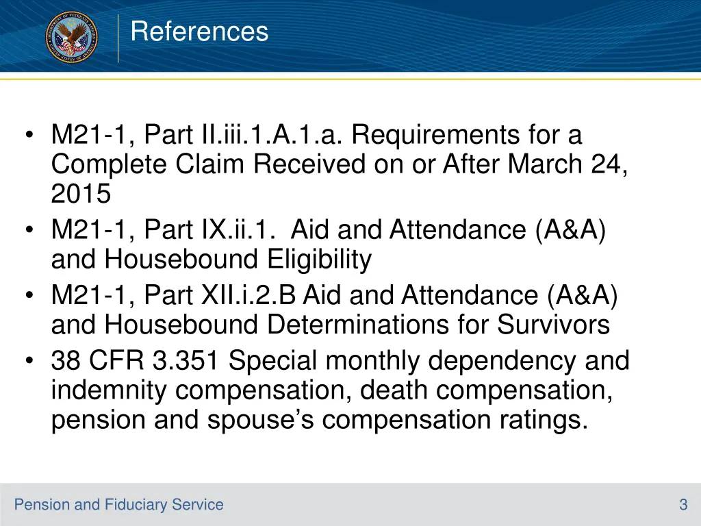 references