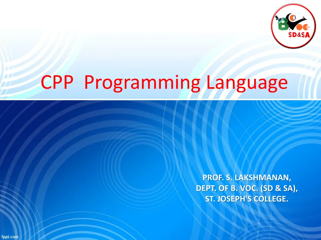 cpp programming language