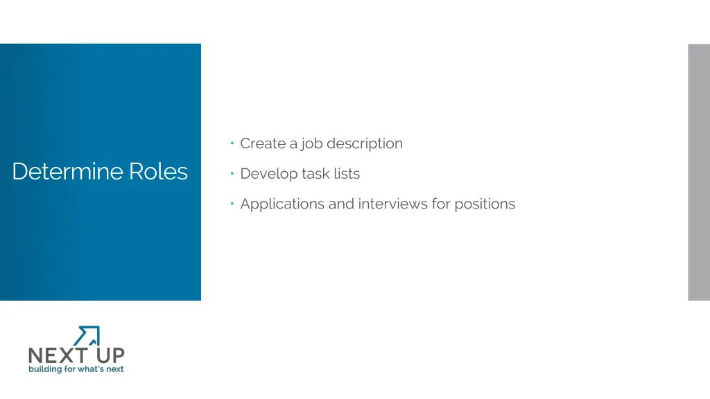 create a job description