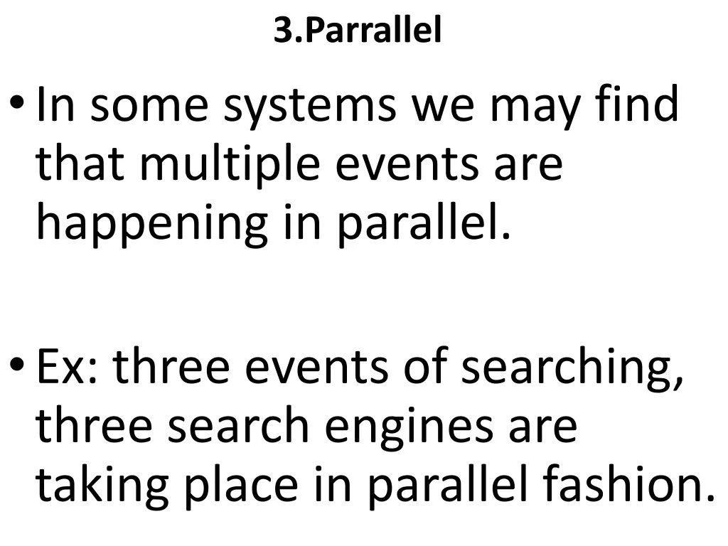 3 parrallel