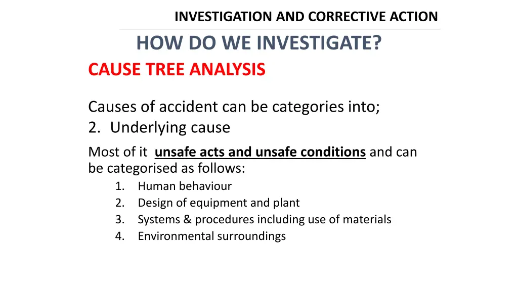 investigation and corrective action 4