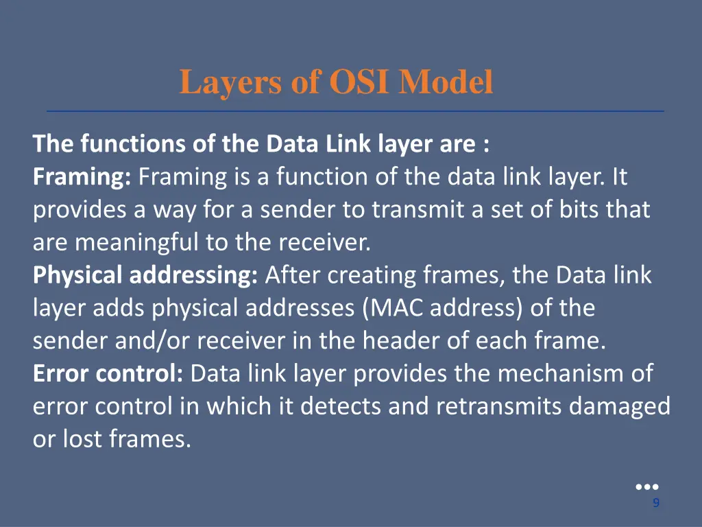 layers of osi model 3
