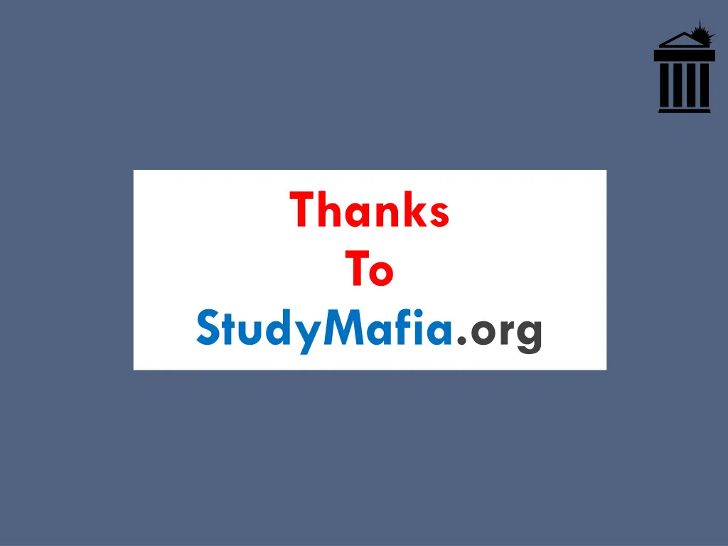 thanks to