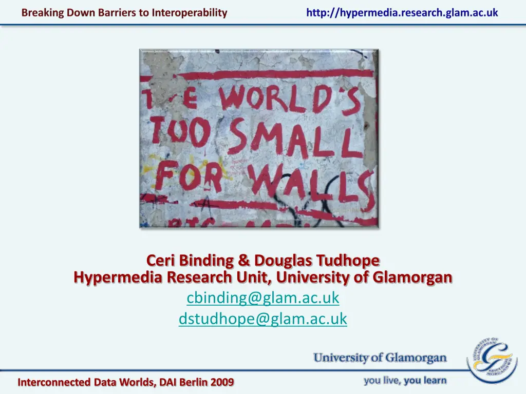 ceri binding douglas tudhope hypermedia research