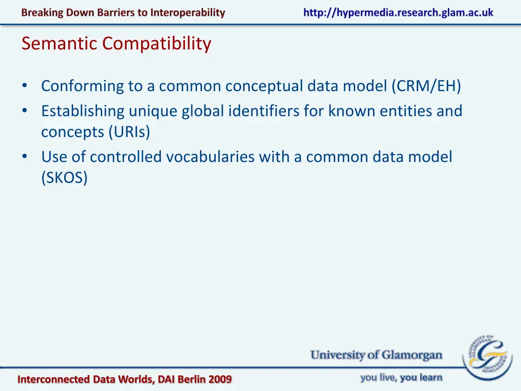 semantic compatibility