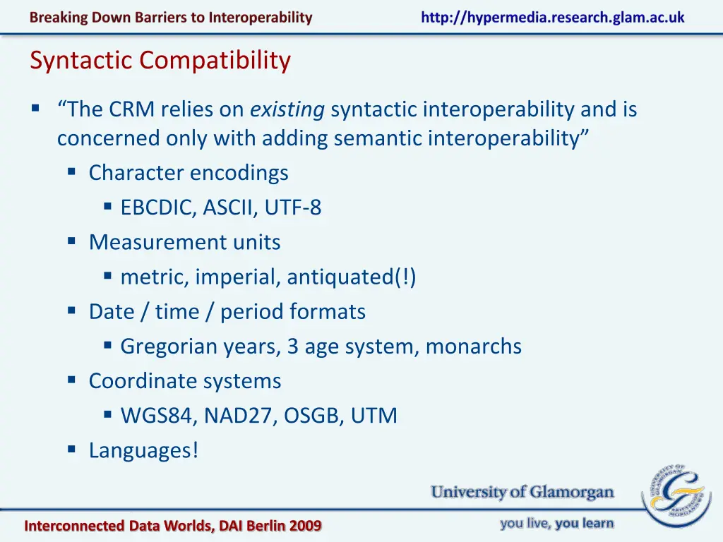 syntactic compatibility