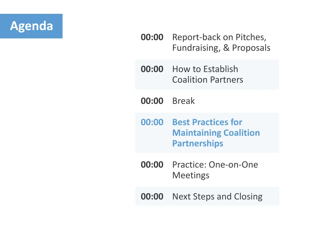 agenda 2