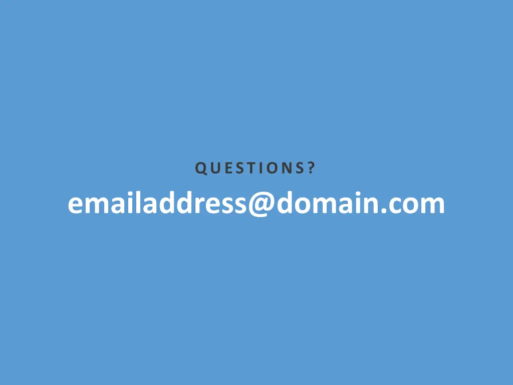 questions