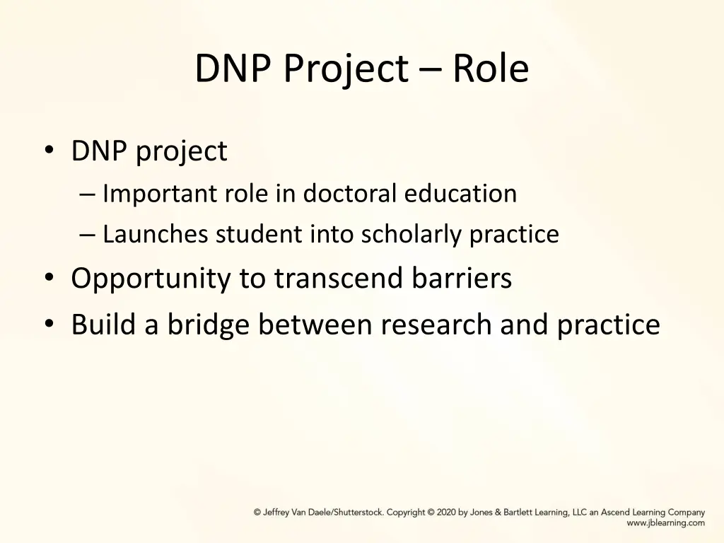 dnp project role