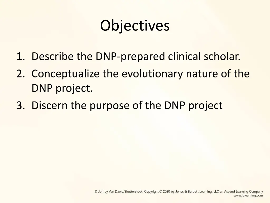 objectives
