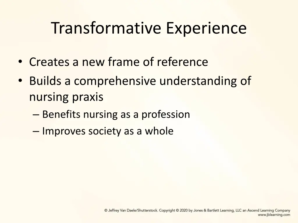transformative experience