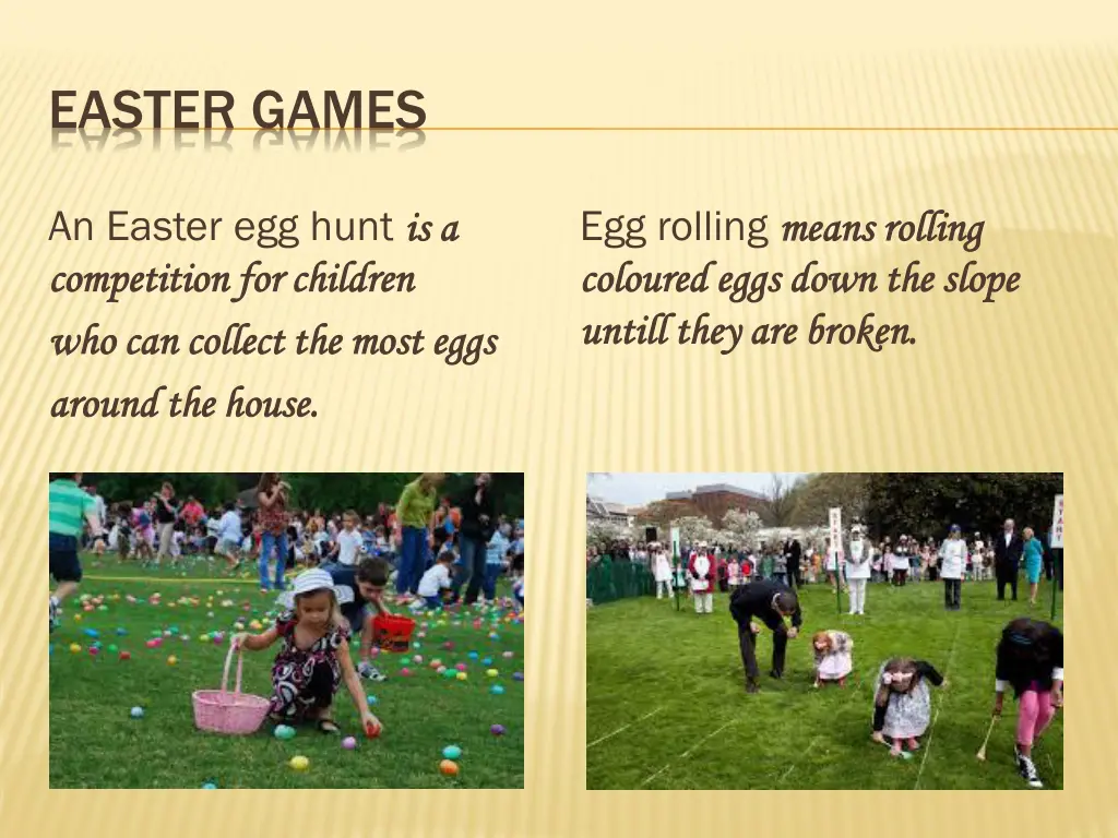 easter games