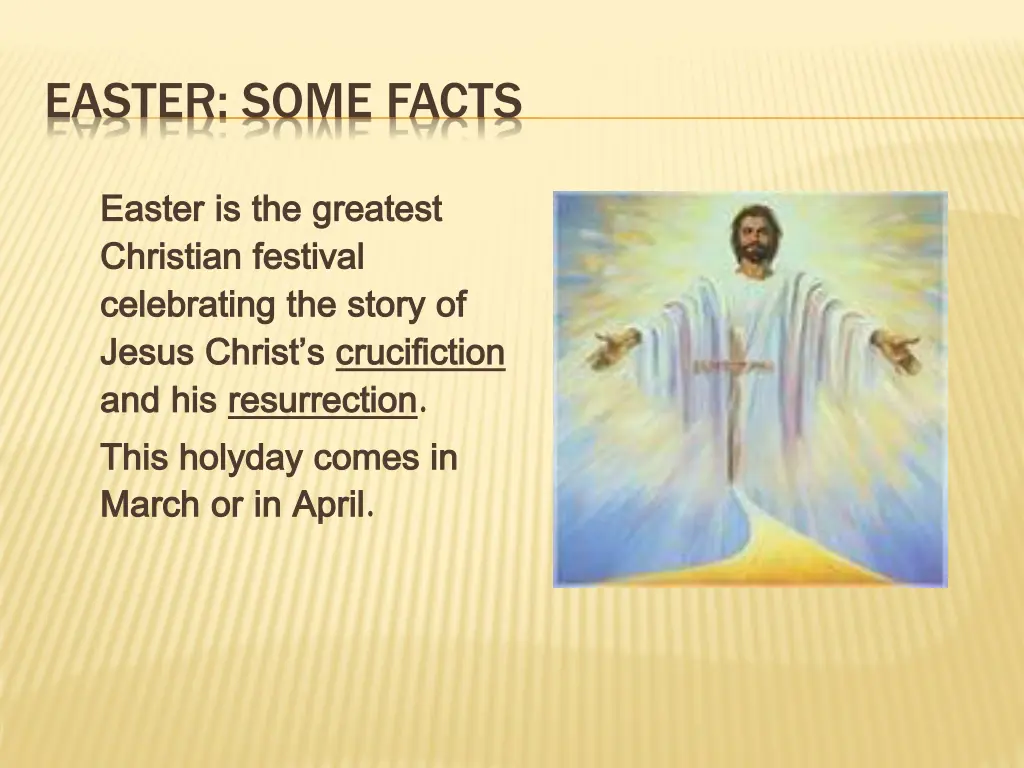 easter some facts