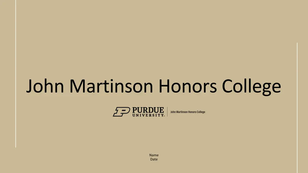 john martinson honors college