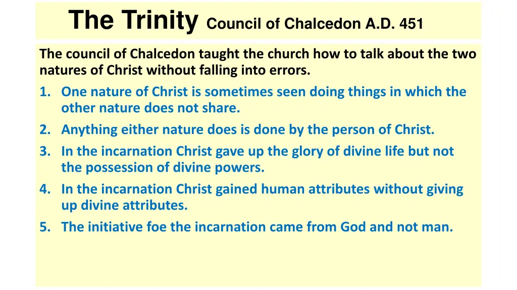 the trinity council of chalcedon a d 451 2