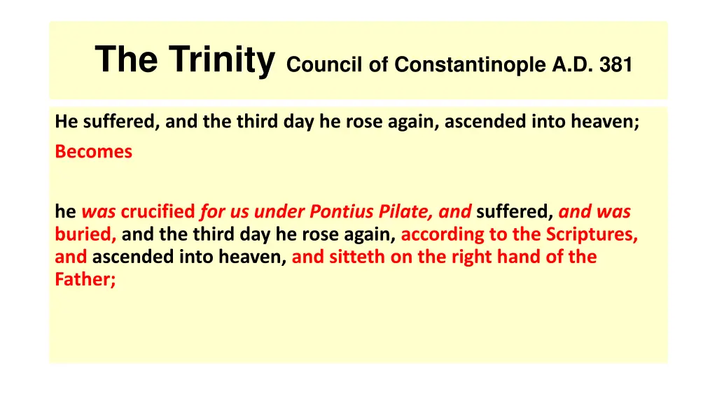 the trinity council of constantinople a d 381 4
