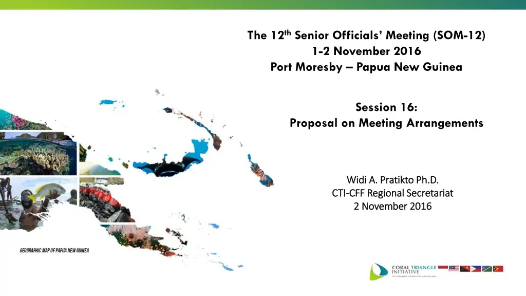 the 12 th senior officials meeting