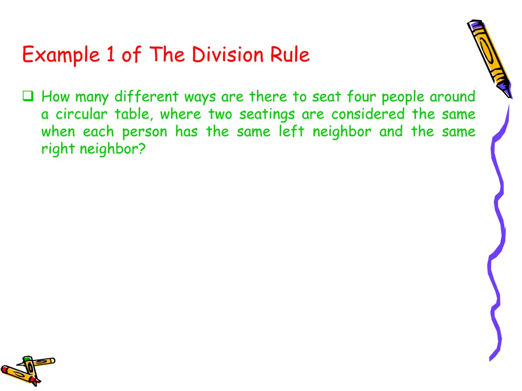 example 1 of the division rule