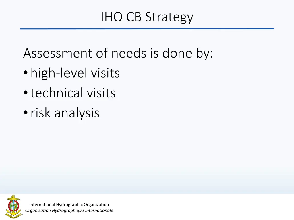 iho cb strategy 10