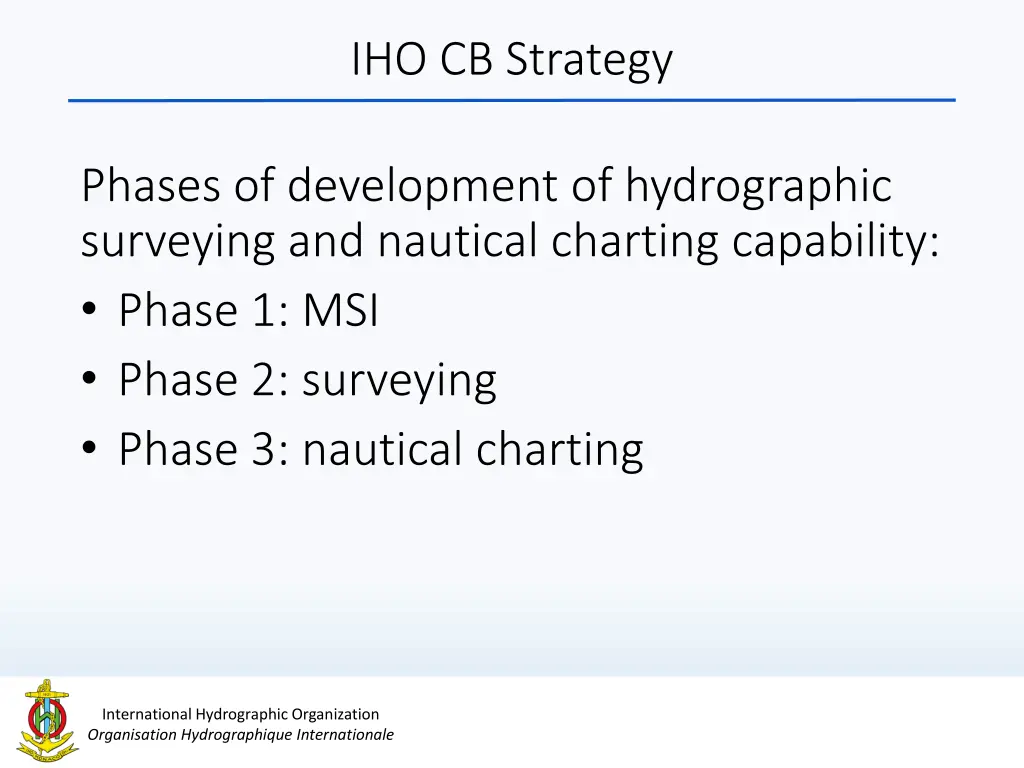 iho cb strategy 3