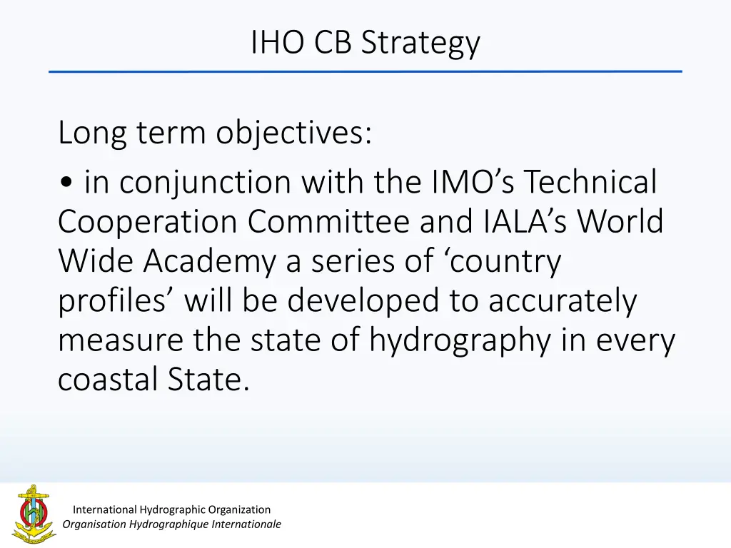 iho cb strategy 8