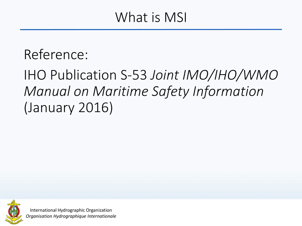 what is msi