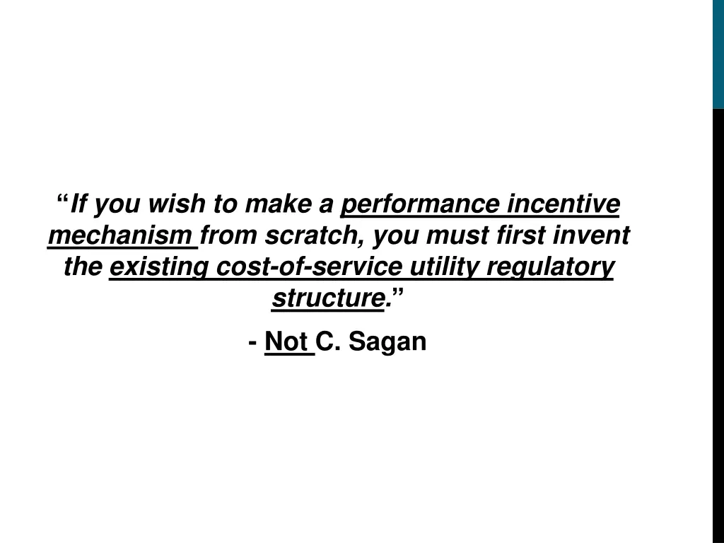 if you wish to make a performance incentive