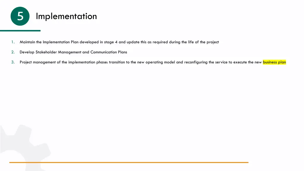 implementation