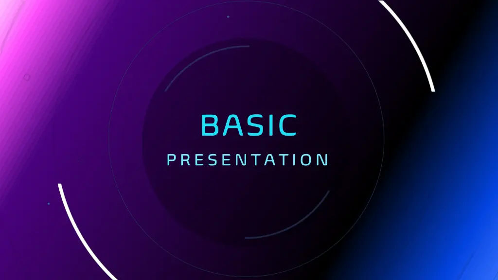 basic presentation