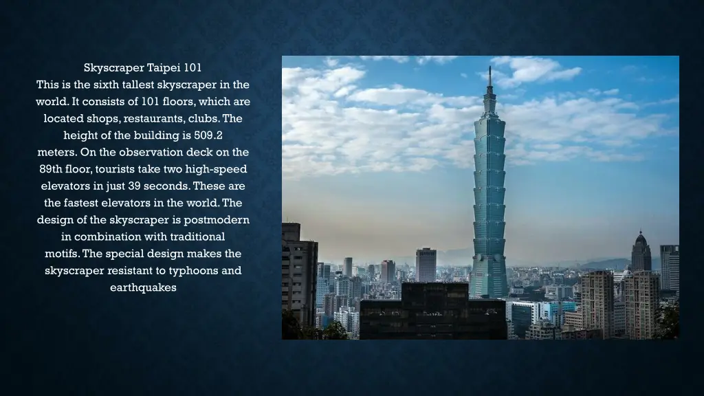 skyscraper taipei 101 this is the sixth tallest