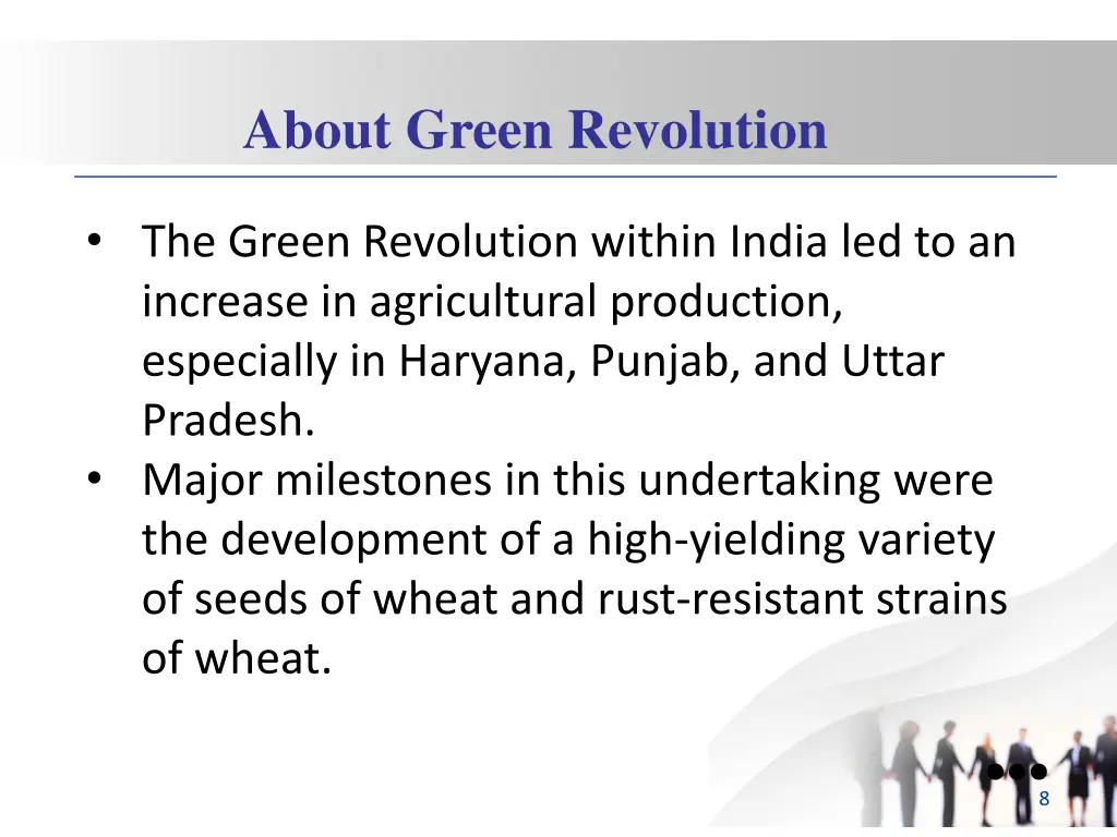 about green revolution 2