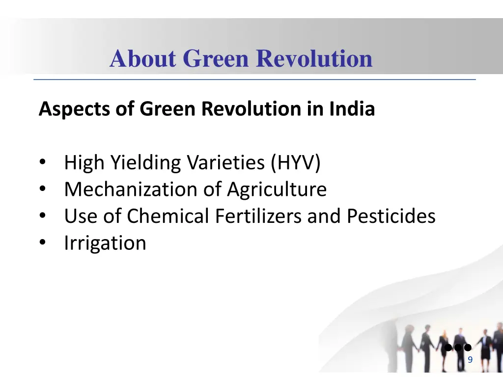 about green revolution 3