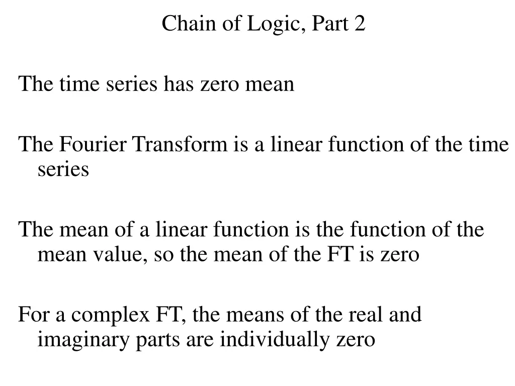 chain of logic part 2
