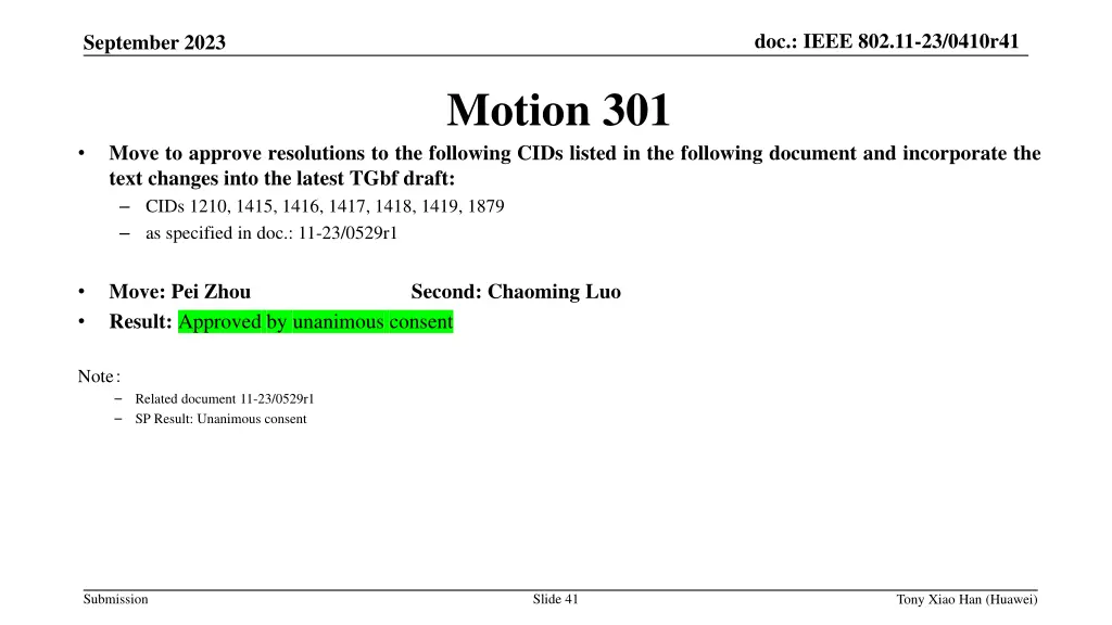 doc ieee 802 11 23 0410r41 40