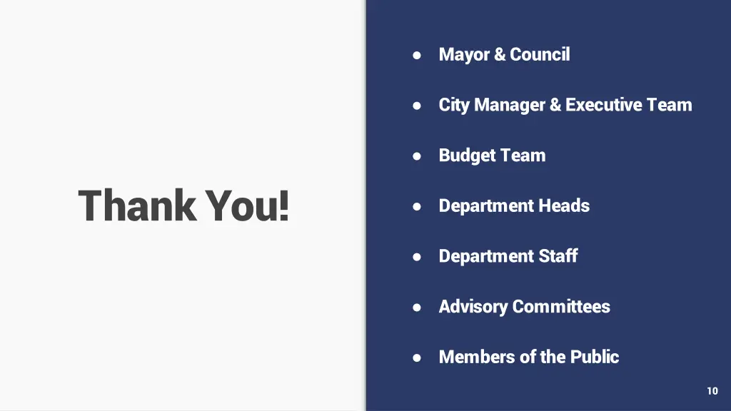 mayor council