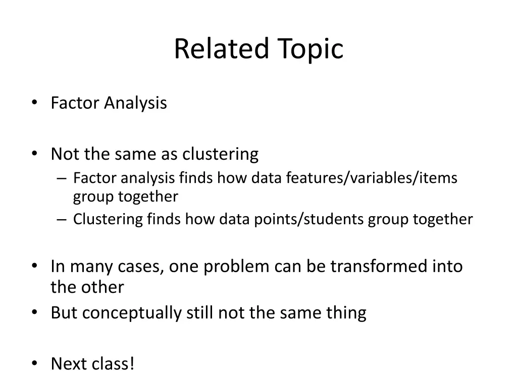 related topic