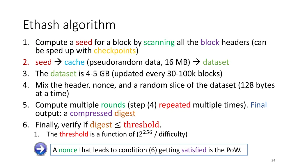 ethash algorithm