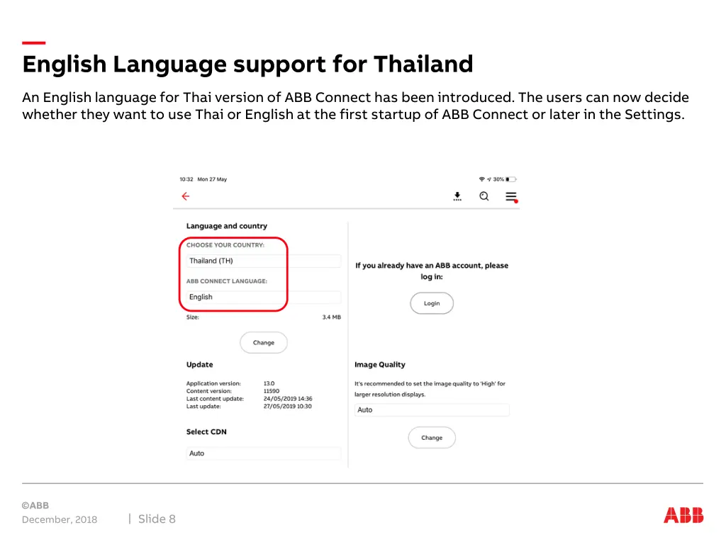 english language support for thailand