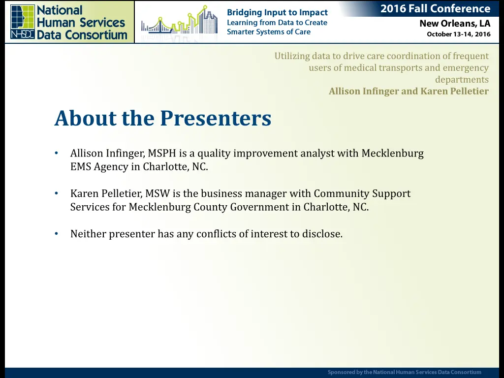 utilizing data to drive care coordination 1