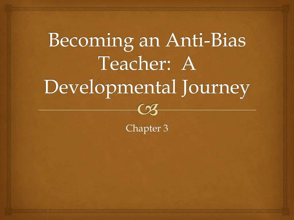 becoming an anti bias teacher a developmental